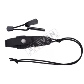 Morakniv® Eldris Neck Knife Black, Fire Starter Kit
