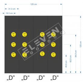 ECO D, modul 3xEP10 inzerttel