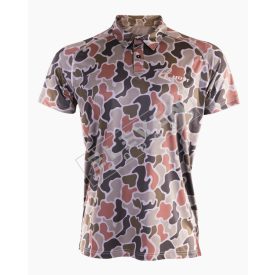 Hoyt Polo Shirt Brown Duck Camo
