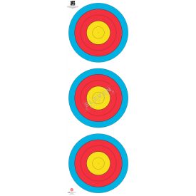 WA FITA 3X20 Szemafor Reflex lőlap